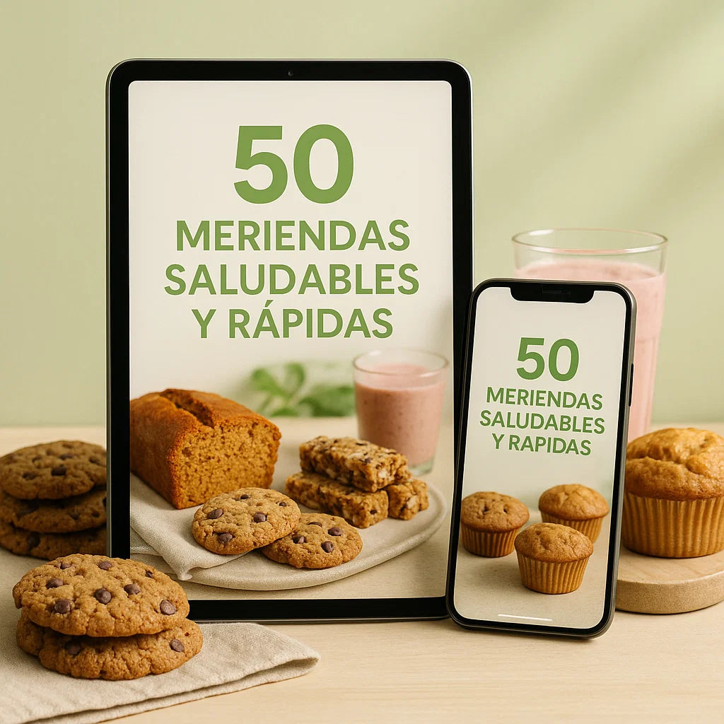 🍰 50 Meriendas Saludables y Rápidas