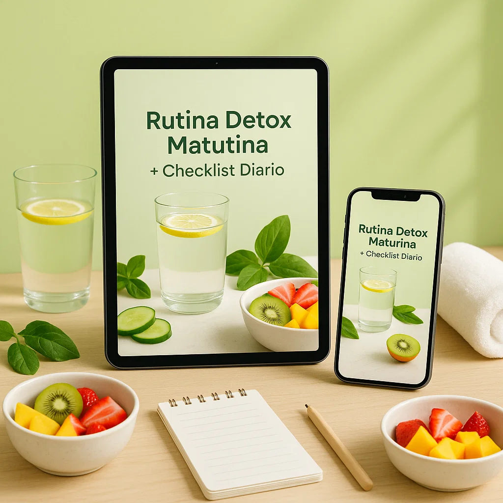 🧘♀️ Rutina Detox Matutina + Checklist Diario